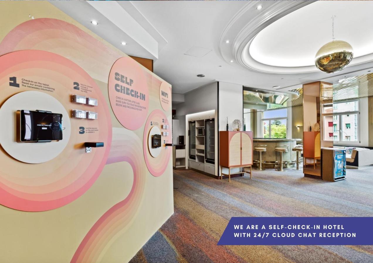 Becozy Au Parc Retro Edition Self-Check-In Rooms & Studios Фрибур Экстерьер фото